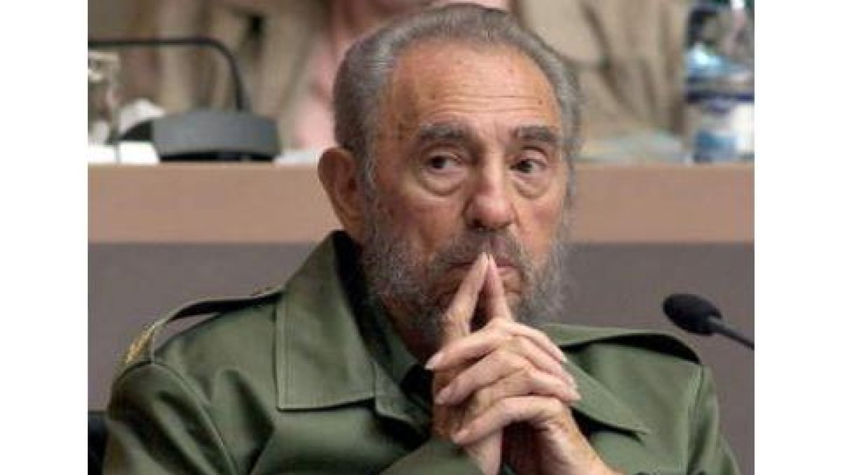 Imagen de archivo del líder cubano Fidel Castro