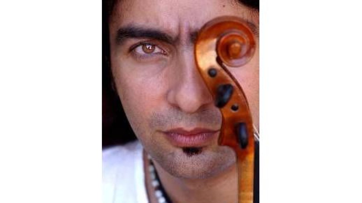 El genial violinista libanés Ara Malikian, que hoy actúa en León