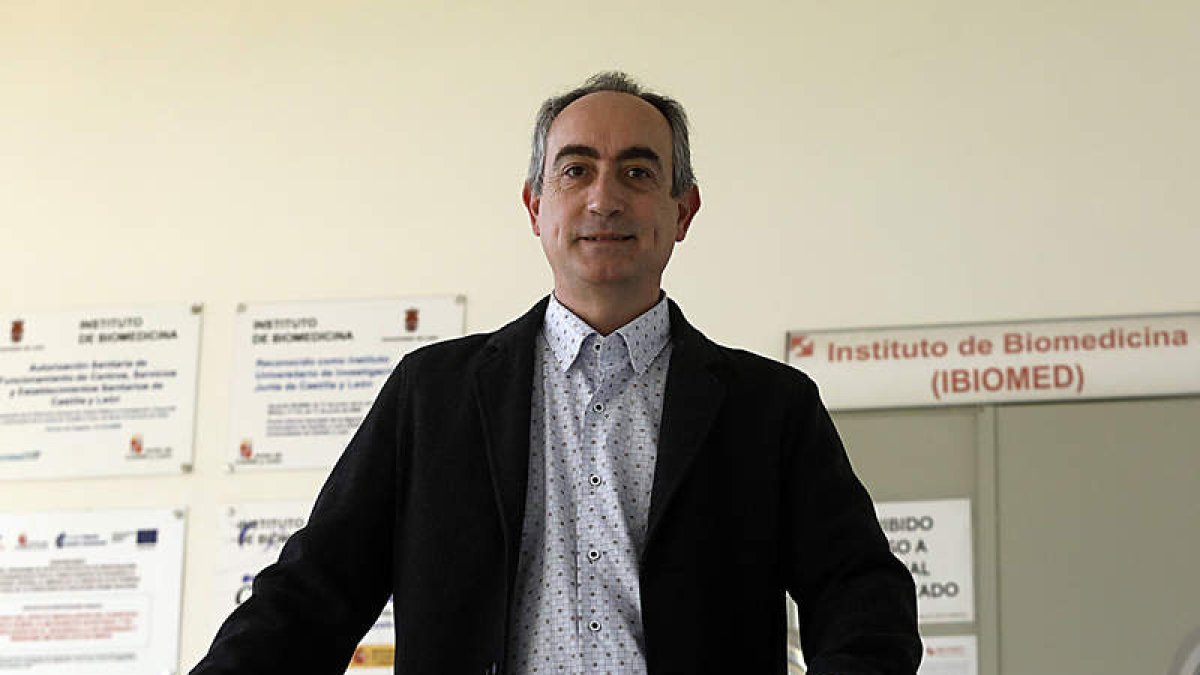 El investigador del Ibiomed y profesor de la Universidad de León, Jesús Seco. MARCIANO PÉREZ