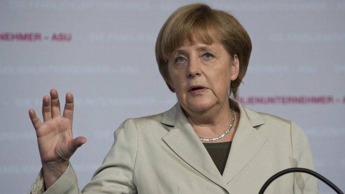 La cancillera alemana, Angela Merkel, el pasado 26 de abril, en Berlín.