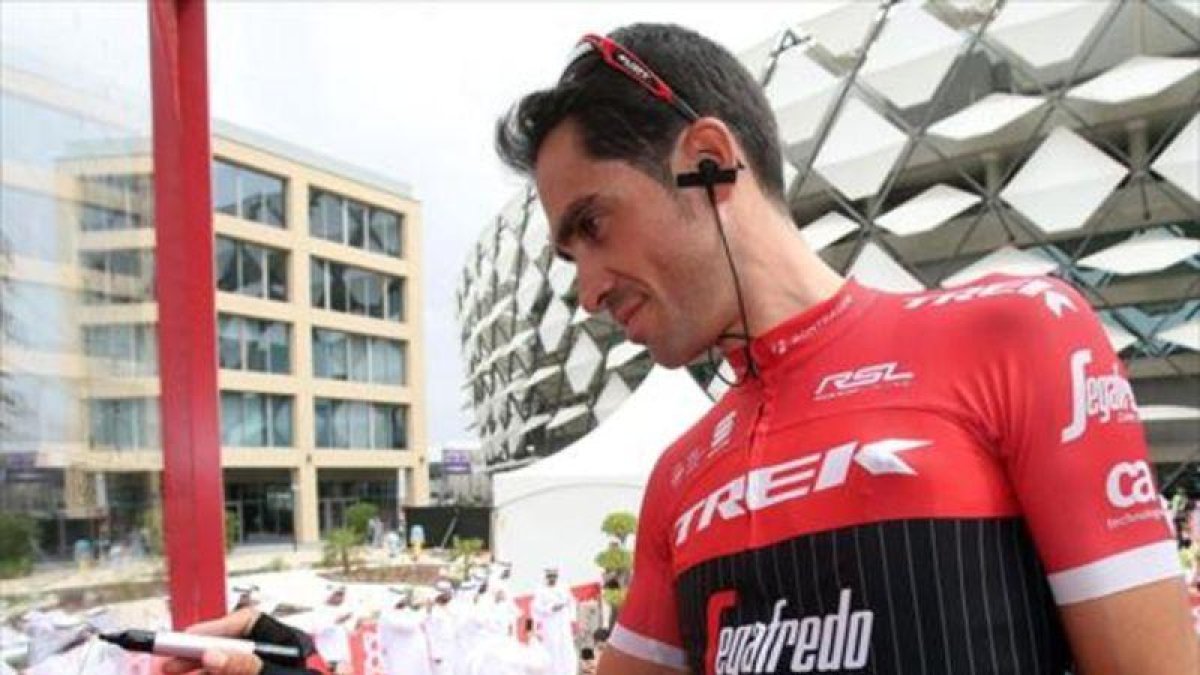 Alberto Contador, gran favorito en la París-Niza.