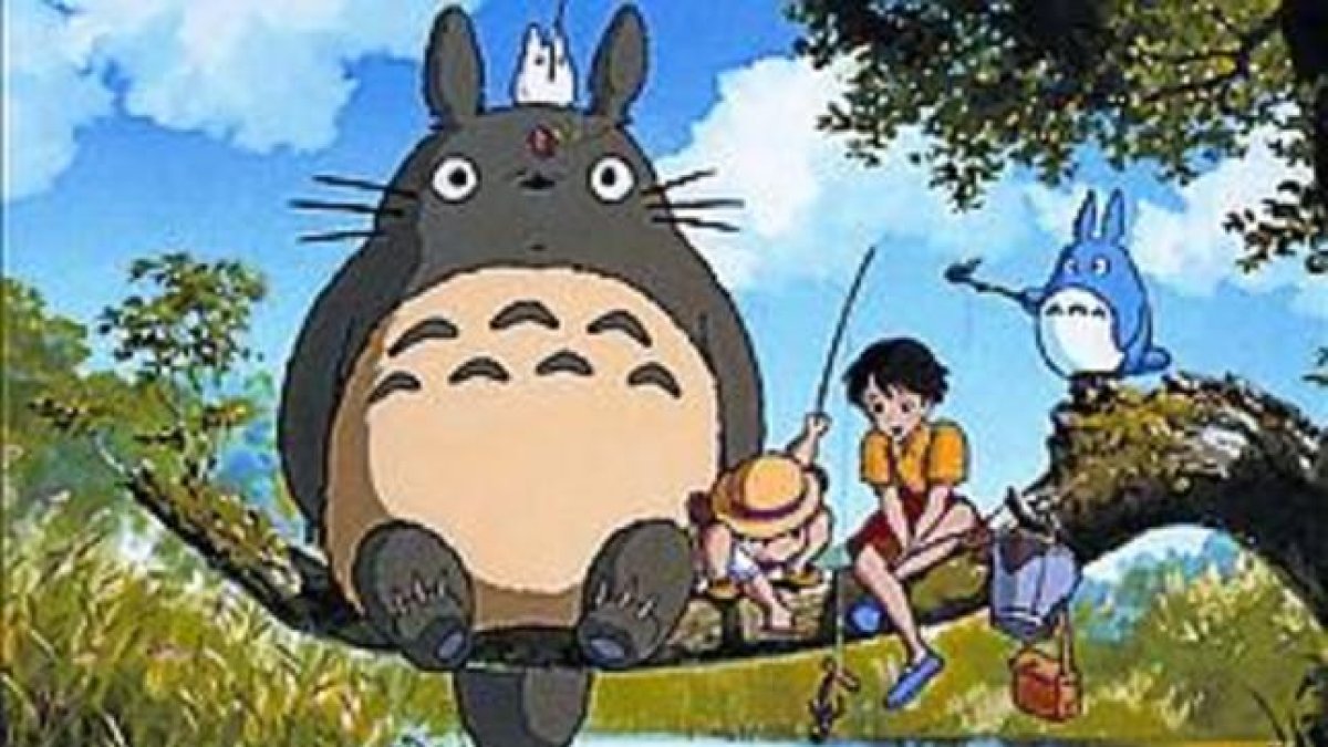 Fotograma de 'Mi vecino Totoro', popular filme de Hayao Miyazaki.