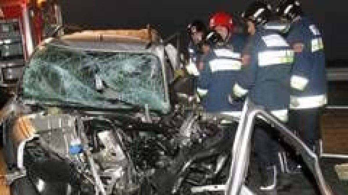 Imagen de archivo de un trágico accidente ocurrido en las carreteras de la comunidad