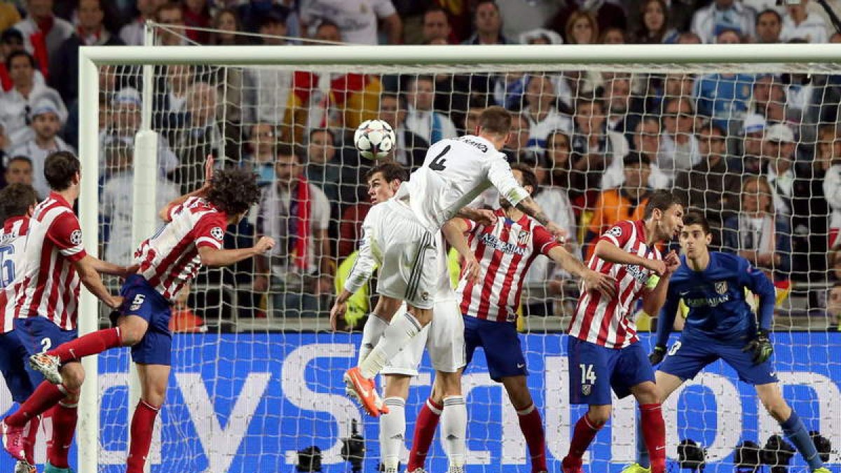 Este gol de cabeza de Sergio Ramos en el minuto 93, cuando el partido agonizaba, cambió el rumbo de una Champions que acabó siendo blanca.