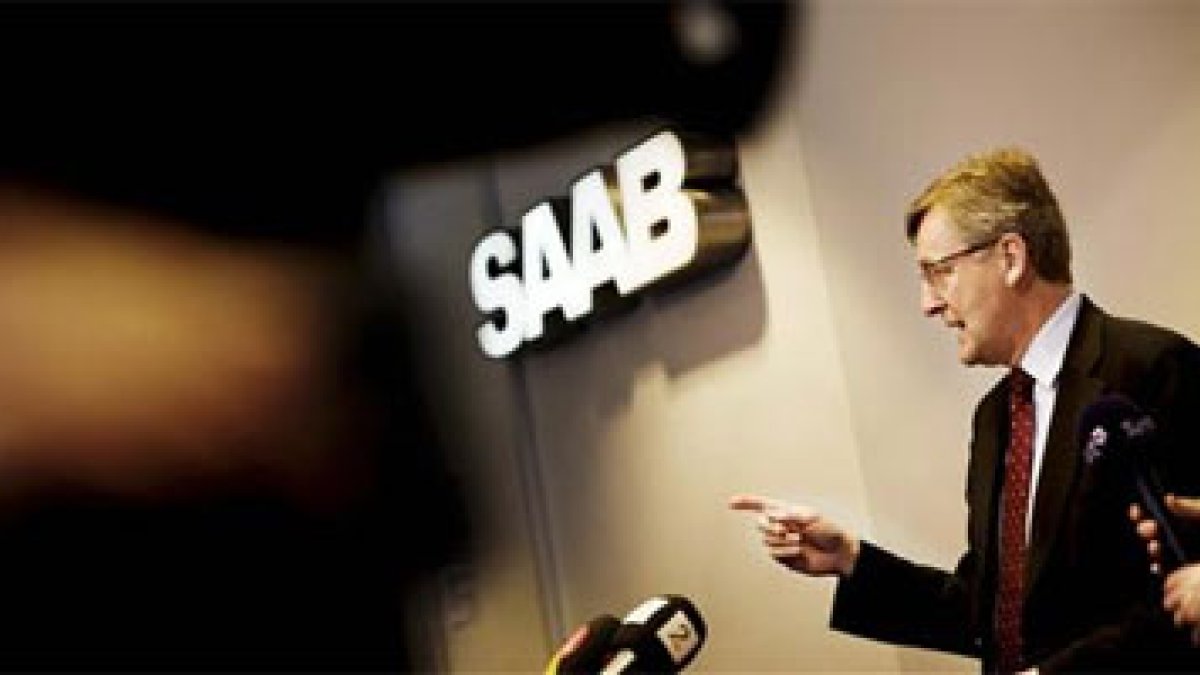El gerente de Saab, Jan-Ake Jonsson.