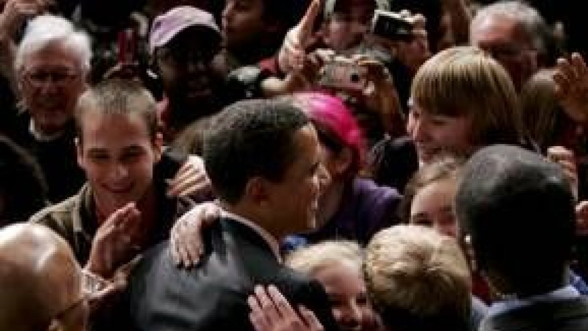 No sólo el voto afroamericano se decantó para Obama la juventud blanca de Carolina también se escoró
