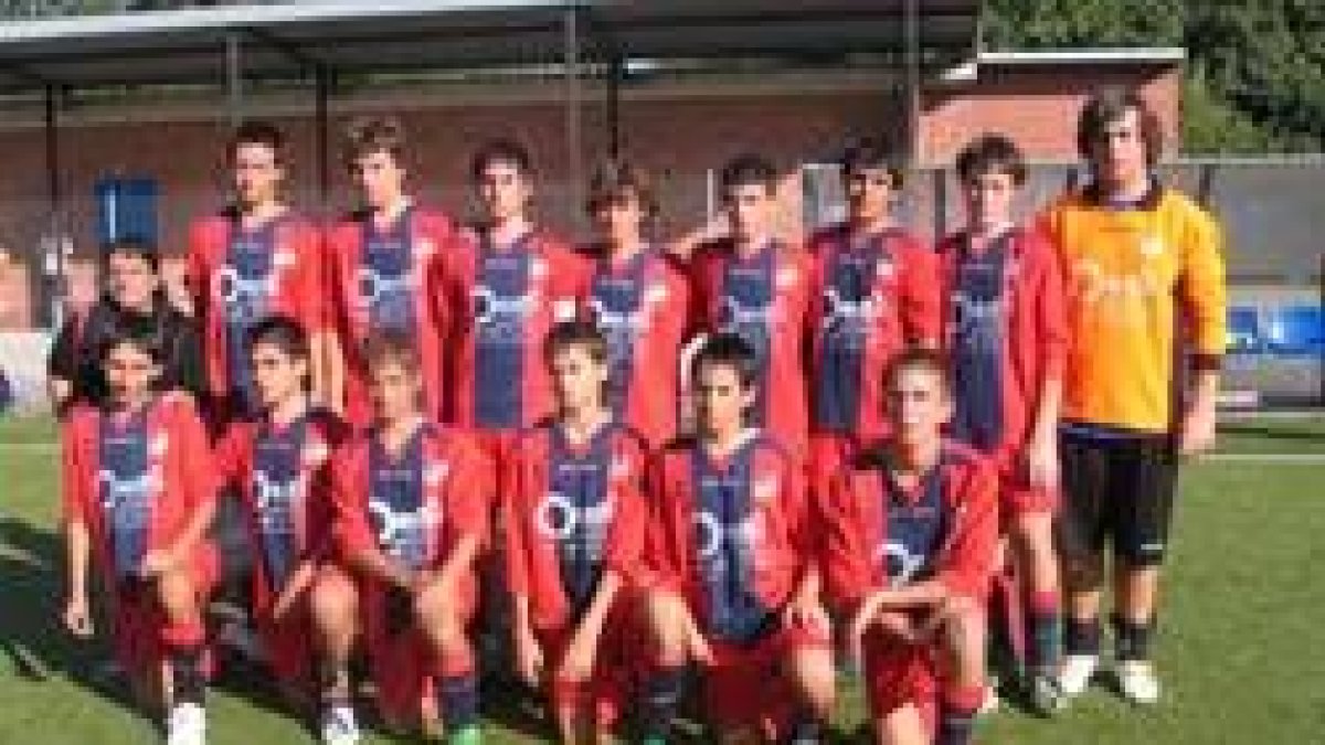 Formación del Garden que comenzó la temporada con una derrota en la 2.ª División Provincial Cadete