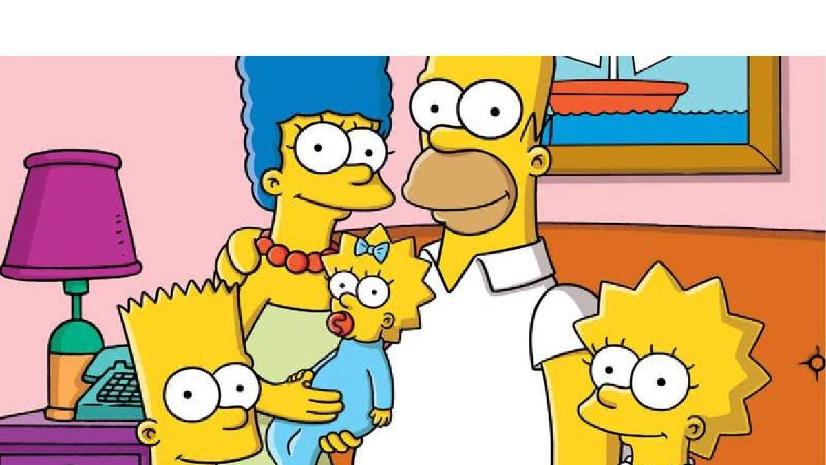 Los geniales personajes de la familia Simpson. ARCHIVO