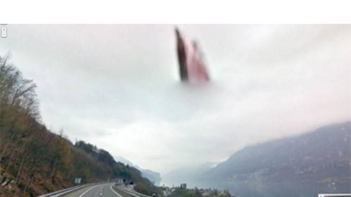La extraña imagen aparecida en Google Maps.