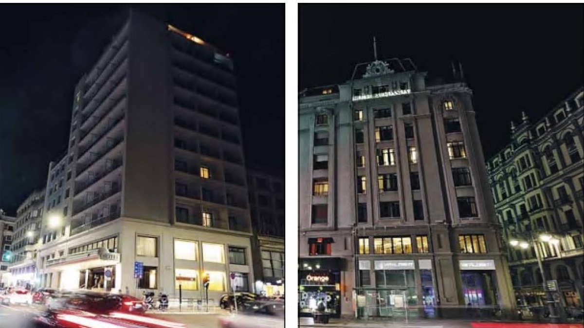 El Hotel Conde Luna está en la avenida Independencia. 
 y el Alfonso V, un emblema en la plaza de Santo Domingo. RAMIRO