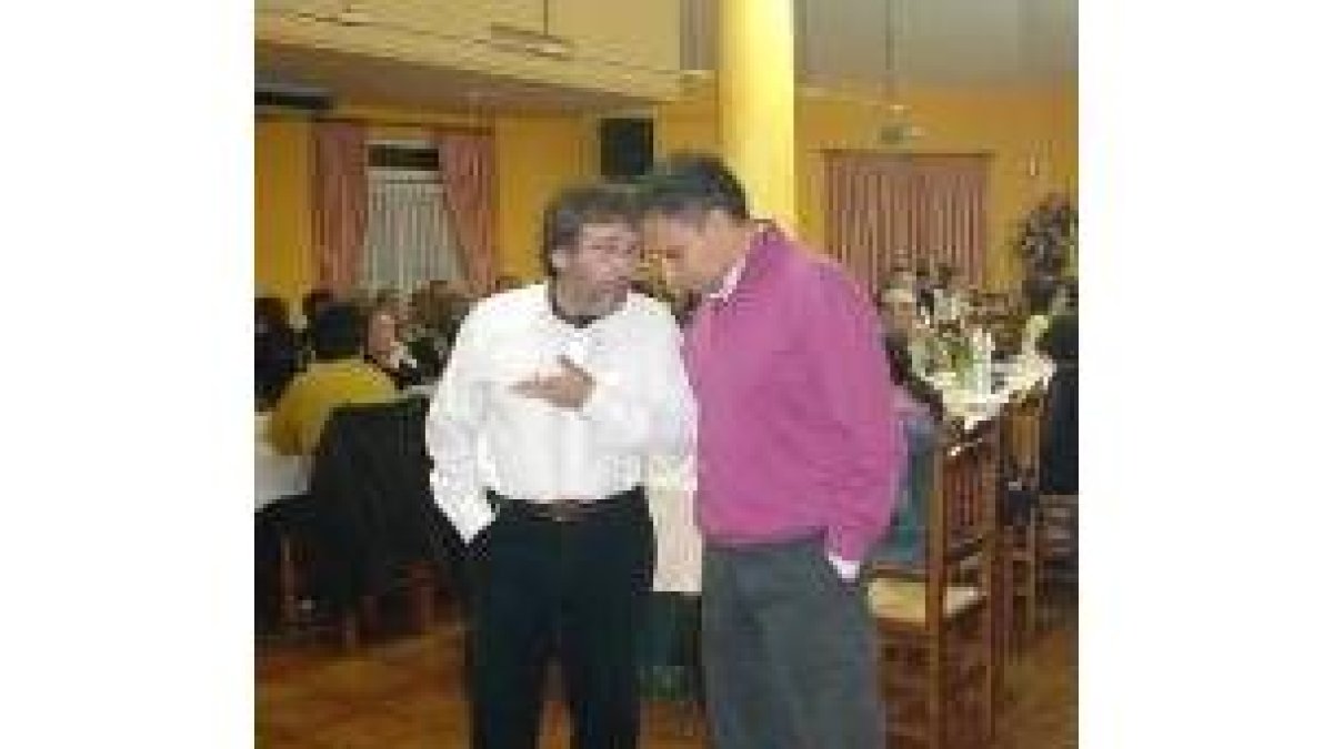 Joaquín Otero y otros destacados, como Moreno, en la cena de la UPL