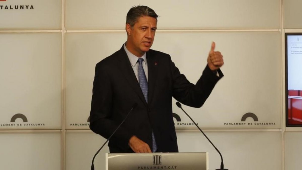 El líder del PPC, Xavier García Albiol.
