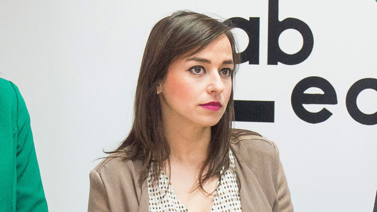 Gemma Villarroel, coordinadora de Ciudadanos en Castilla y León y diputada provincial por León. FERNANDO OTERO PERANDONES