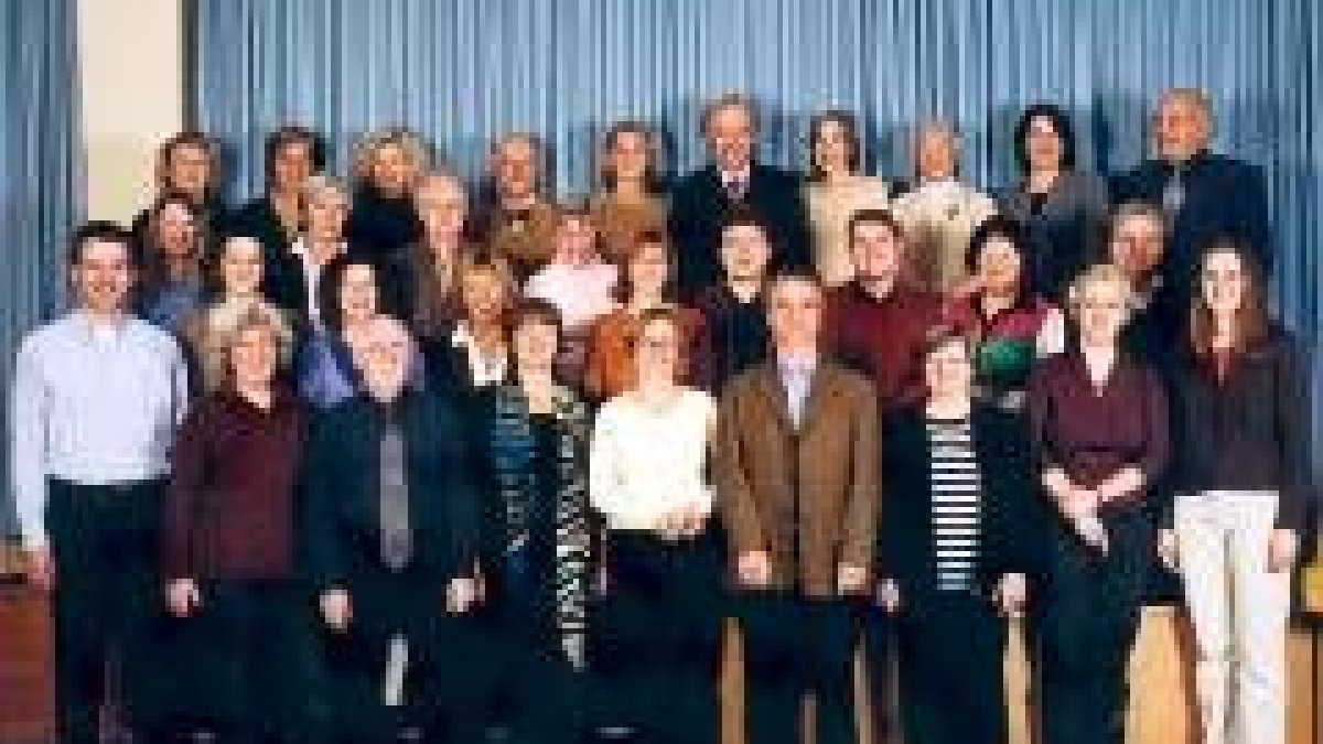 Los integrantes del Coro de Bonn en una imagen de archivo