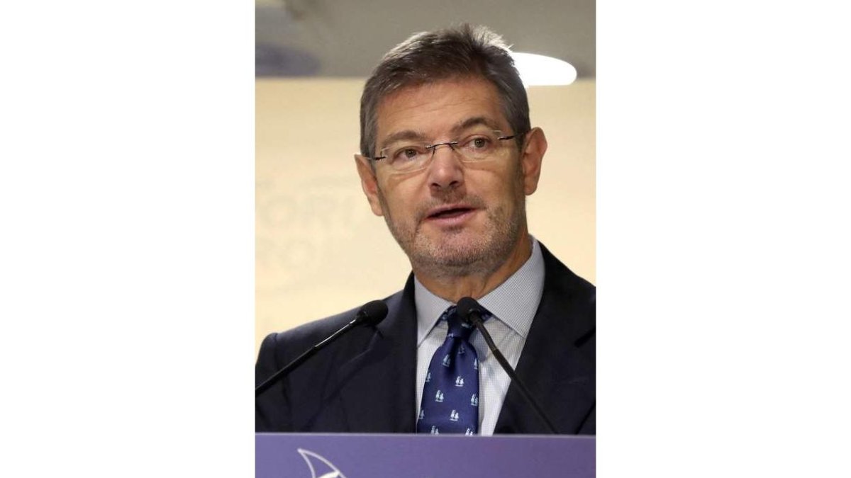El ministro de Justicia, Rafael Catalá. LUIS TEJIDO