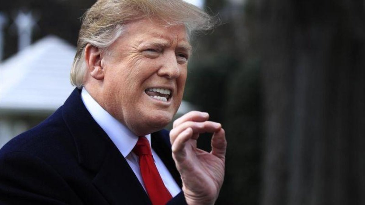 Donald Trump, en la Casa Blanca, el 20 de marzo del 2019.