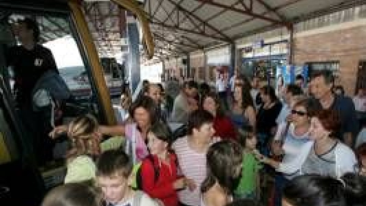 El pasado año un buen número de niños bosnios fueron acogidos por familias bercianas