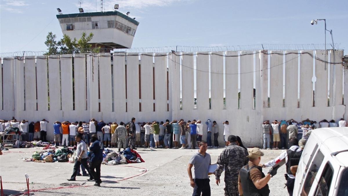 Imágenes de archivo de la cárcel de Ciudad Juárez, México