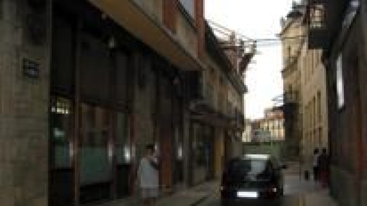 Vista de la calle La Bañeza en la que se desarrolló la reyerta