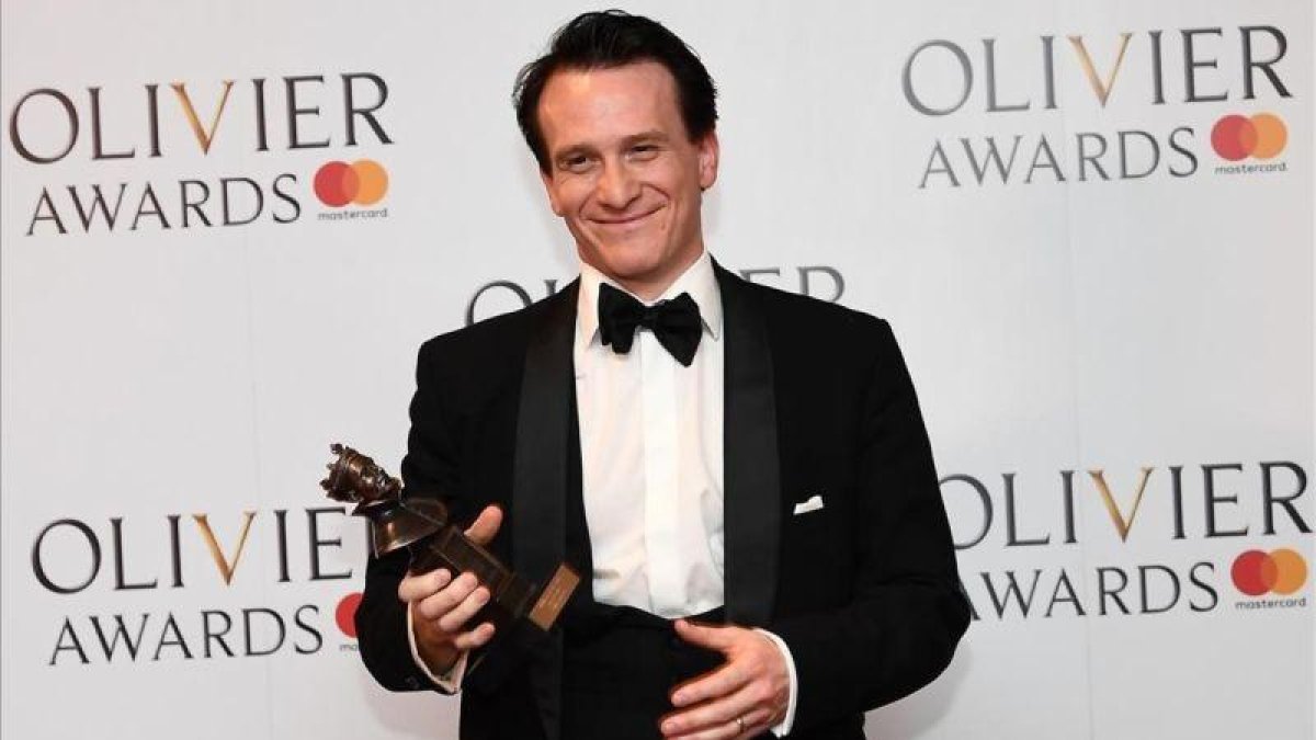 Jamie Parker, premio Olivier al mejor actor por 'Harry Potter y el niño maldito'.