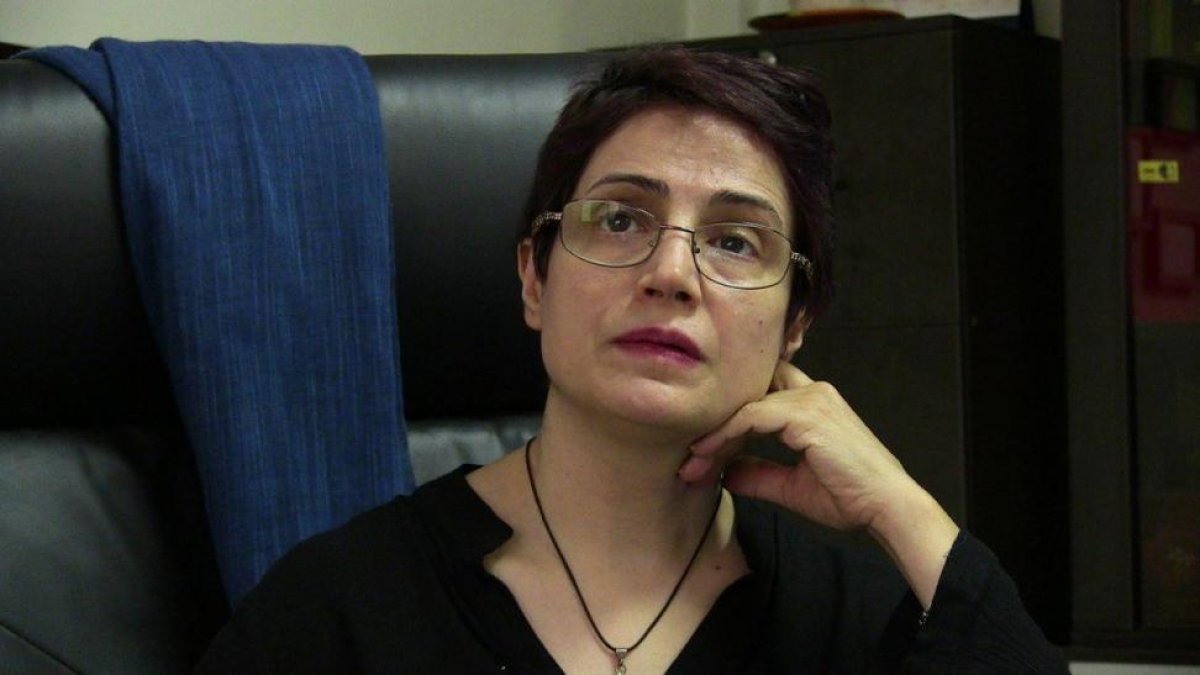 La activista iraní Nasrin Sotaudeh, una de las principales promotoras