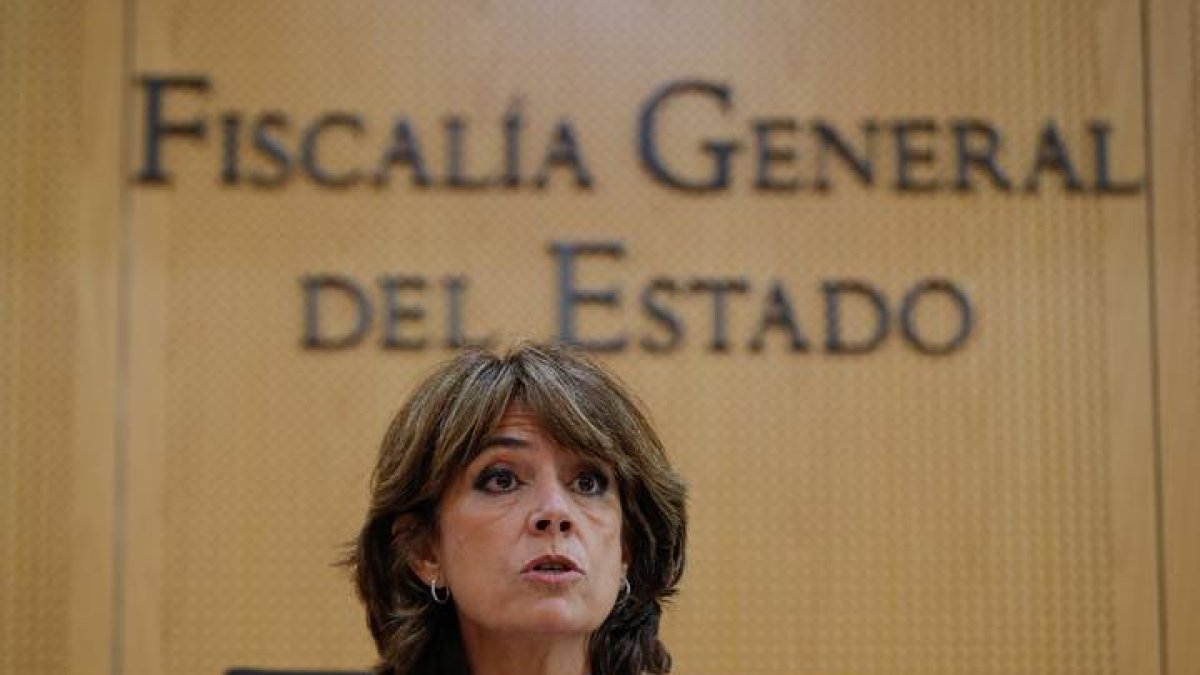 La fiscal general del Estado, Dolores Delgado, Dolores Delgado. EMILIO NARANJO