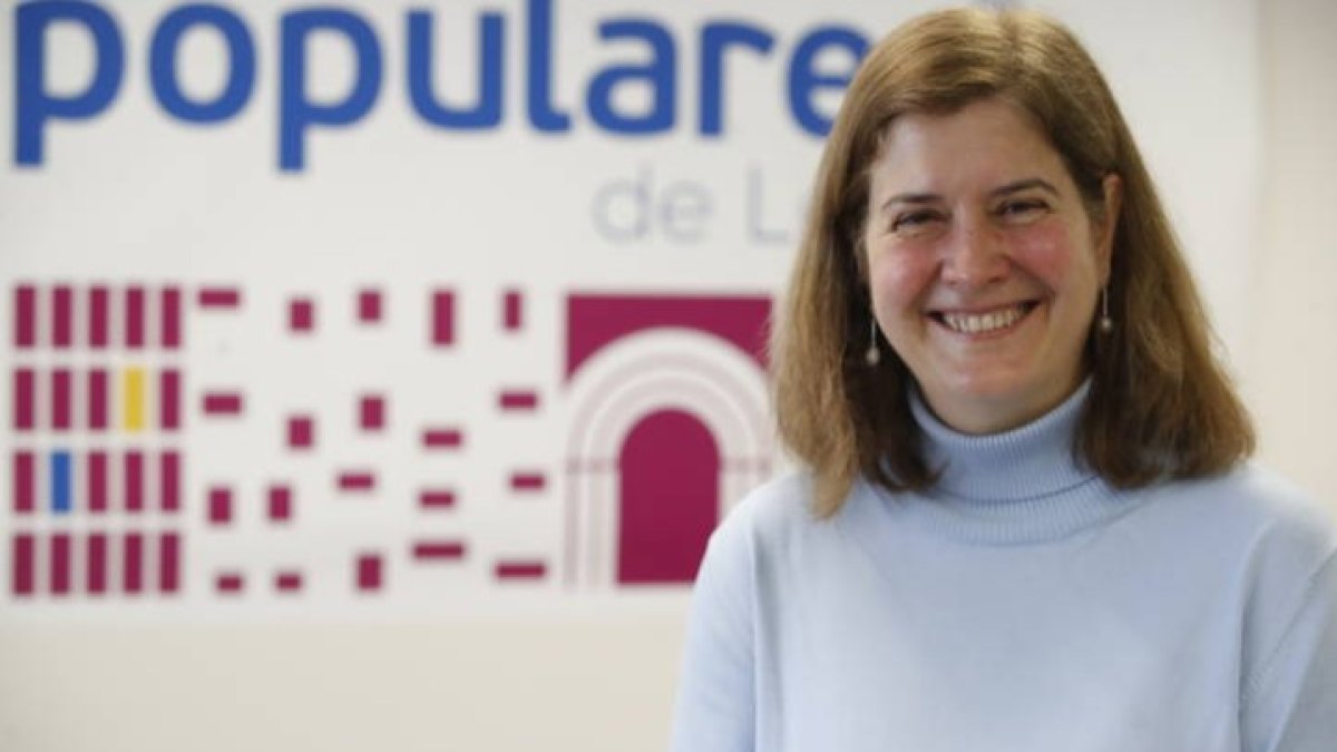 La candidata del PP a la Alcaldía de León, Margarita Torres. RAMIRO