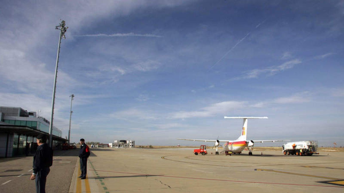 Aeropuerto de Villanuebla. LETICIA PÉREZ