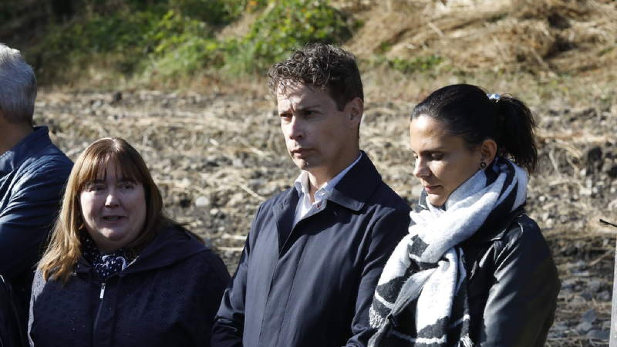 Ana Luisa Durán, Mario Rivas y Ana Belén González en una imagen de archivo. MARCIANO PÉREZ