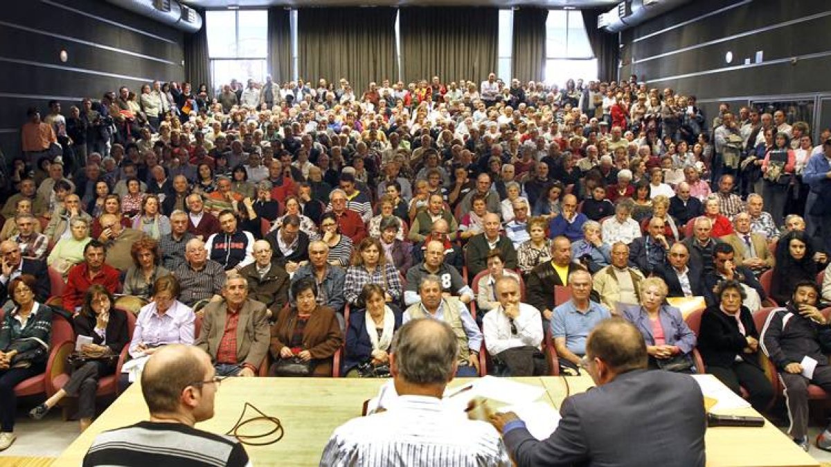 Una imagen de la asamblea celebrada en mayo.