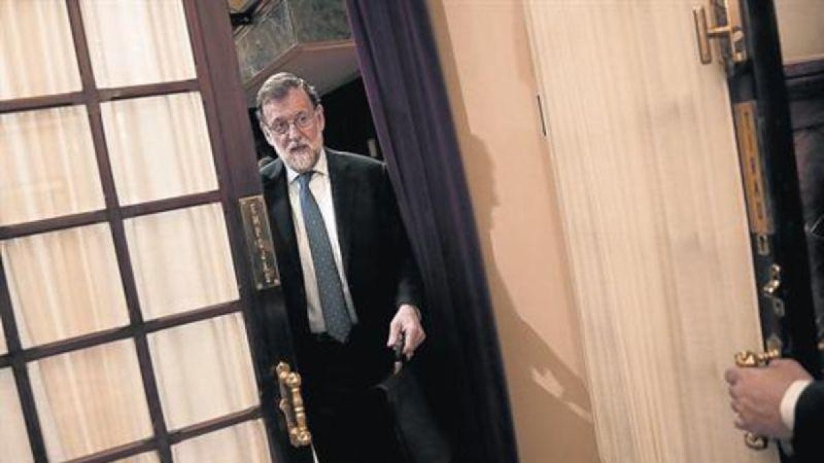 Mariano Rajoy, en el congreso de los Diputados, el pasado 21 de junio.