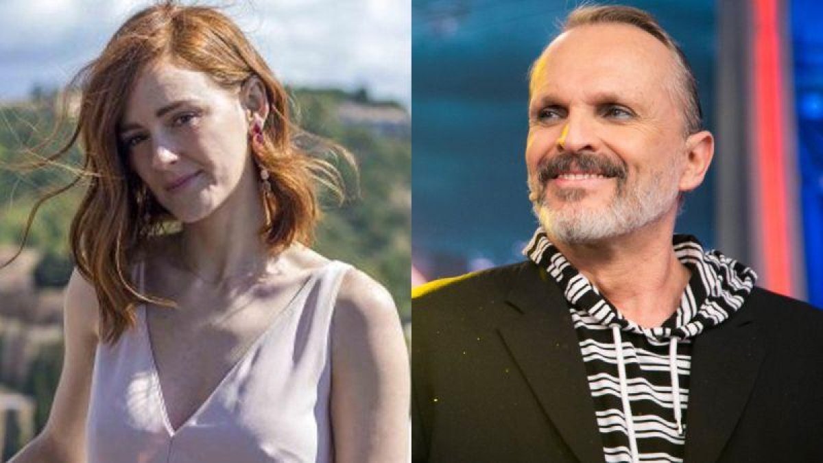 Ana Polvorosa y Miguel Bosé.