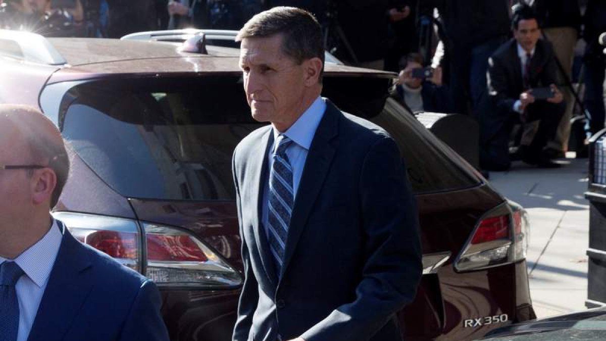 El exasesor de seguridad nacional del presidente de Estados Unidos, Michael Flynn. MICHAEL REYNOLDS