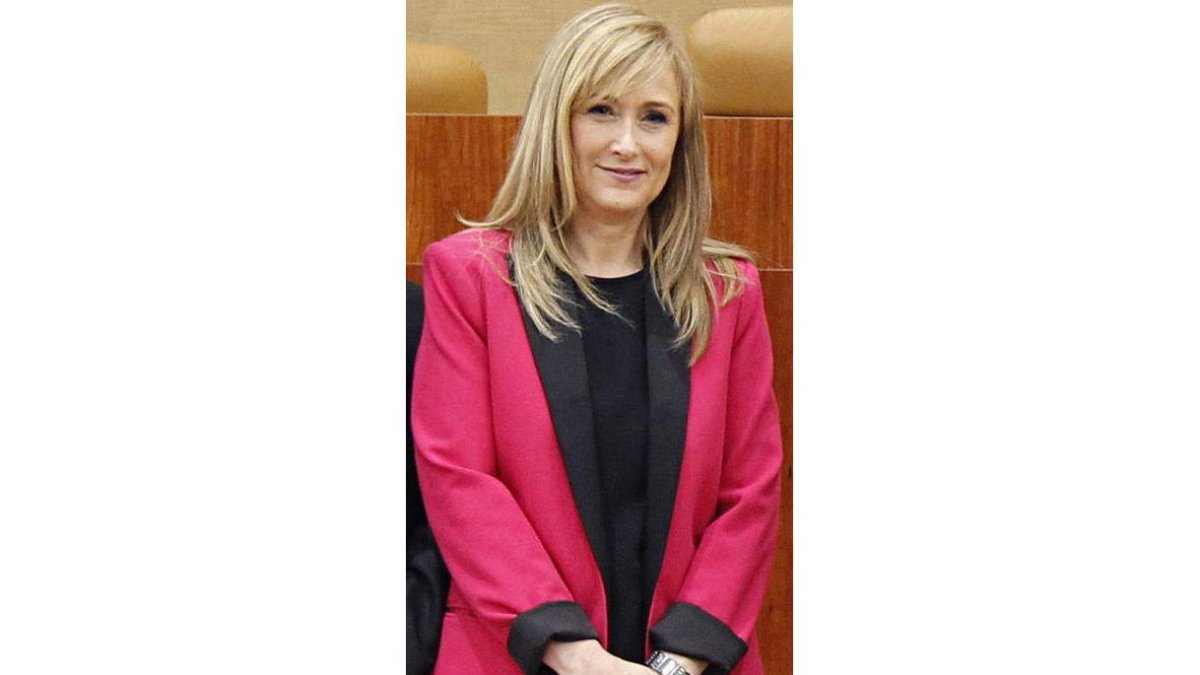 Cristina Cifuentes.