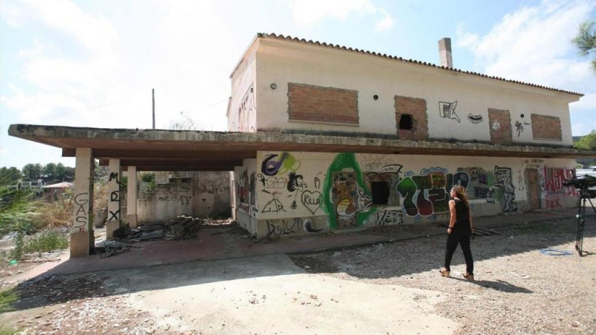 Masía abandonada en Riudecanyes, utilizada por la célula terrorista