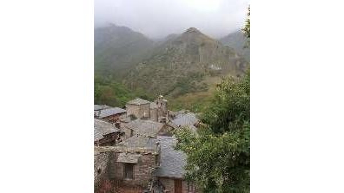 El pueblo de Santiago de Peñalba, en el municipio de Ponferrada