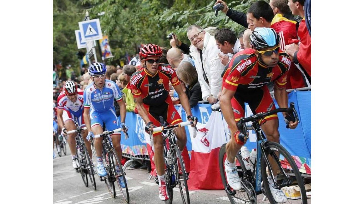 Ponferrada ejercerá de capital mundial del ciclismo en el 2014. El año pasado lo fue Valkenburg