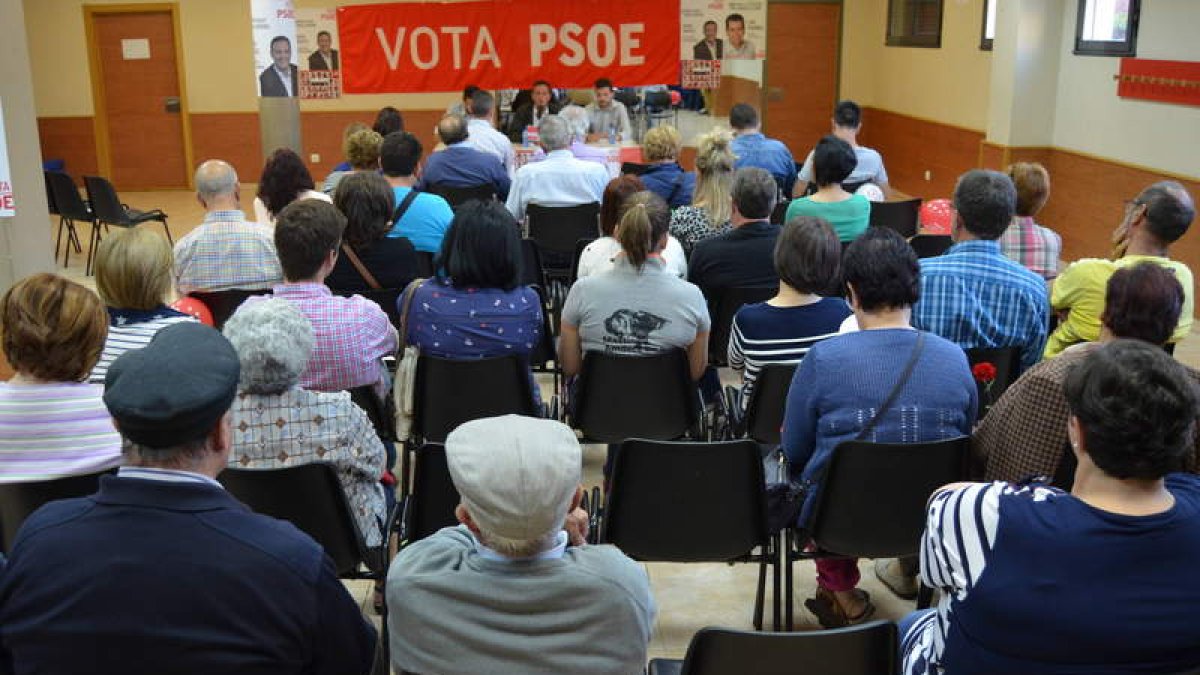 Rubén Sánchez, en el Centro Cívico de Navatejera.