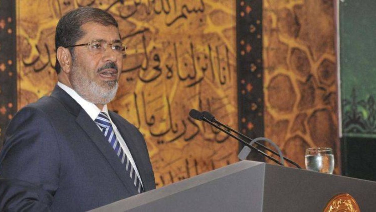 El presidente de Egipto, Mohamed Mursi.