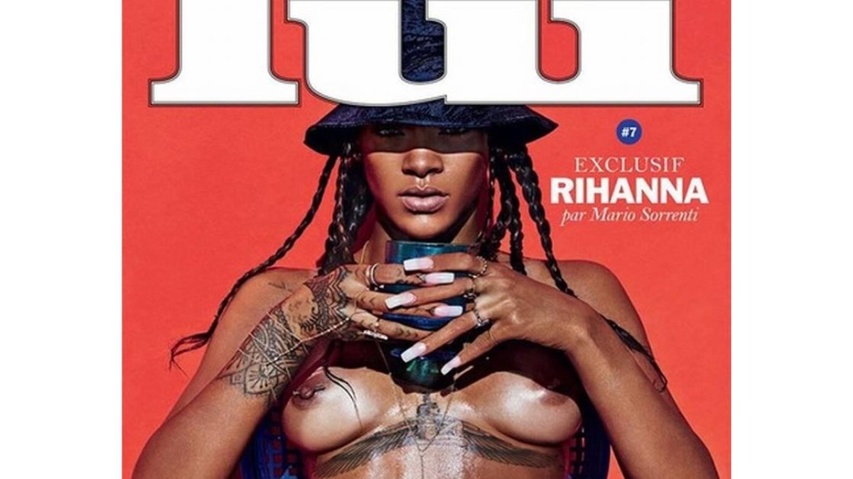 Instagram censura unas fotografías de Rihanna desnuda