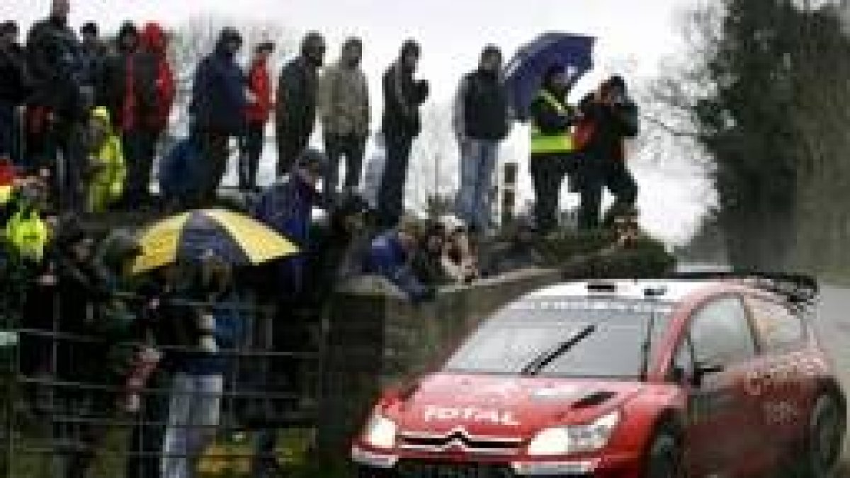 Dani Sordo afianzó ayer su segundo puesto en el Rally de Irlanda
