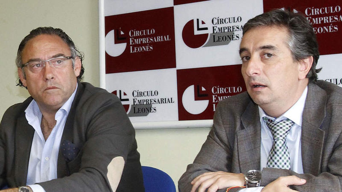 Felipe Llamazares y Juan Luis Díez, gestores de la Cultural