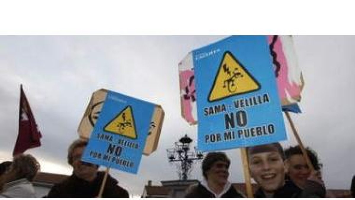 La respuesta popular ante la Sama Velilla en León es contundente.
