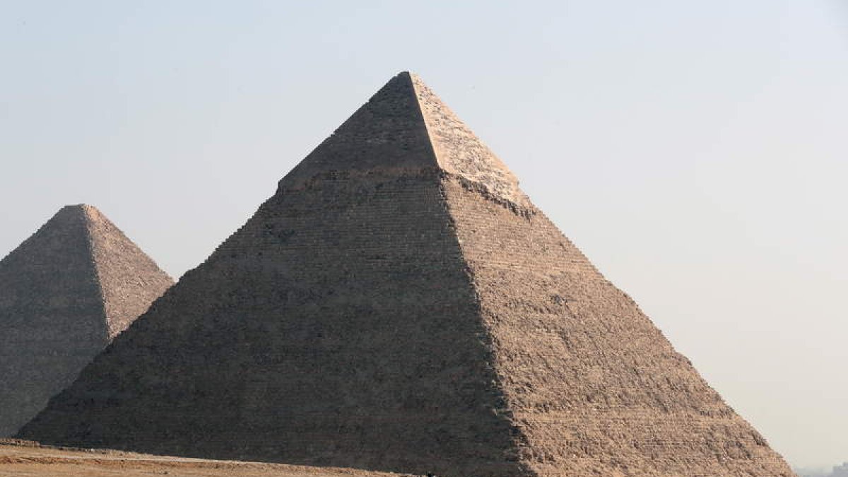 La pirámide de Keops. KHALED ELFIQI/ EFE/EPA/EGYPTIAN MINISTRY OF TOURISM AND ANTIQUITIES