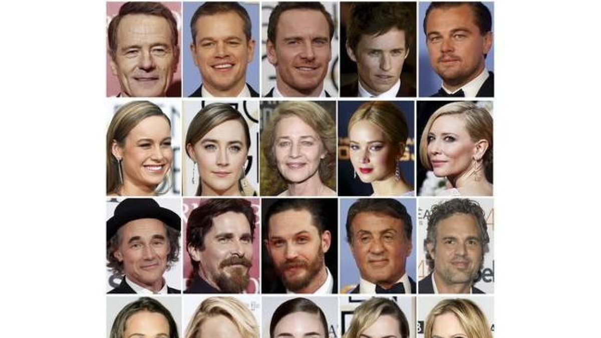 Estos son los nominados a los Oscar de este año.