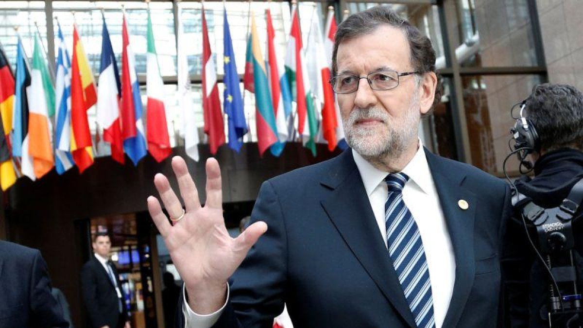 Mariano Rajoy, en Bruselas.
