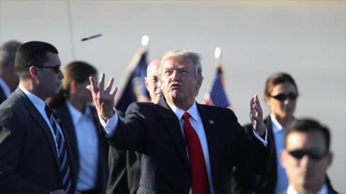 Donald Trump, en un acto en Palm Beach el pasado viernes.