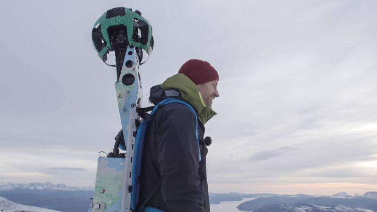 El actor ha fotografiado  Groenlandia para el proyecto de Google contra el cambio climático.