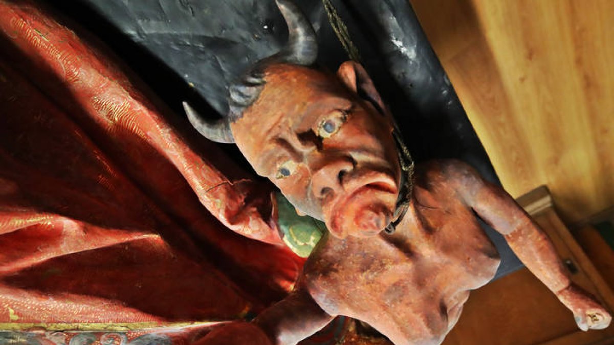 Imagen de uno de los demonios de la Catedral. RAMIRO