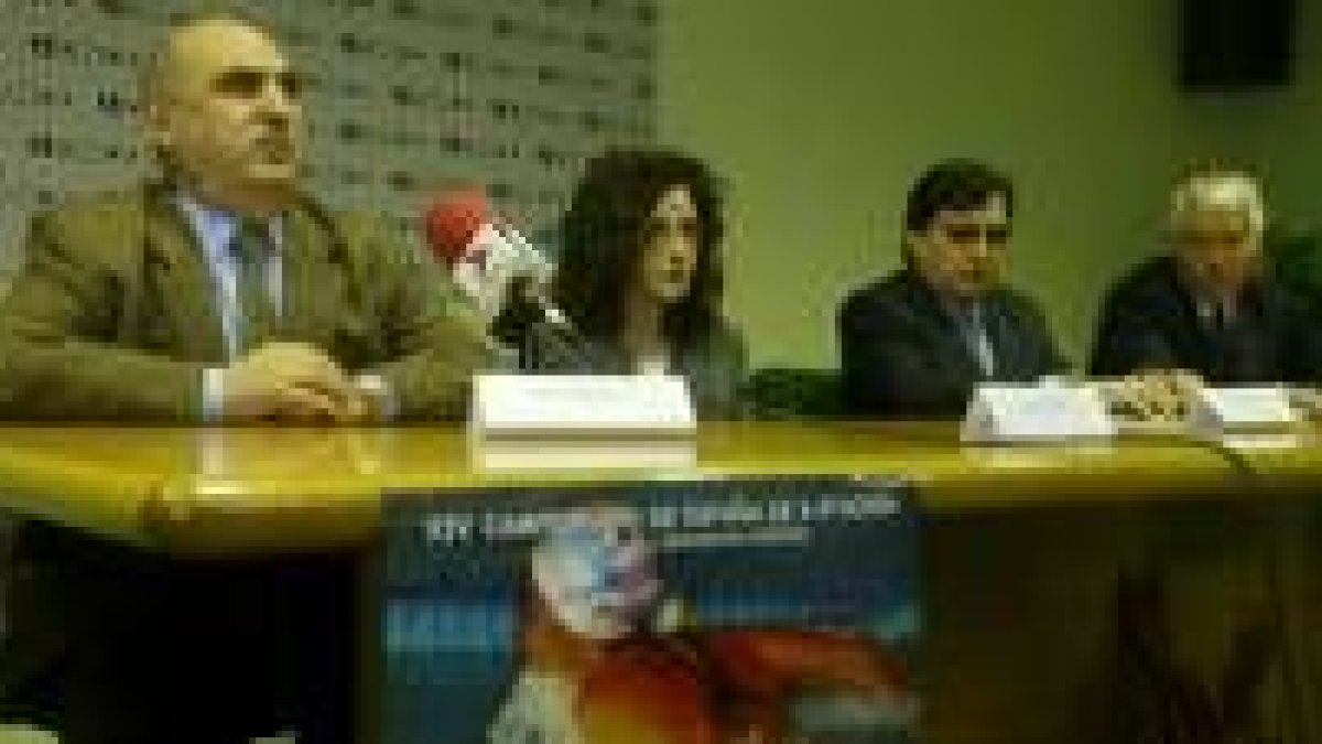 Basilio Prieto, Natalia Rodríguez, Francisco Javier Moreno y Enrique Gil